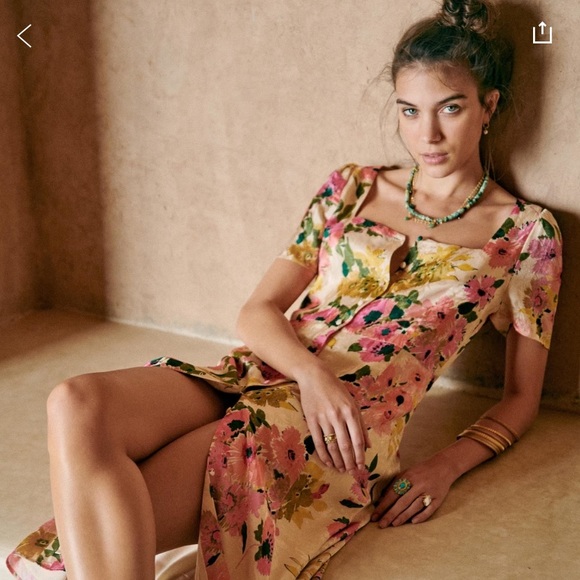 Sezane Dresses & Skirts - Sezane Victoria dress Autumn Glow size FR40